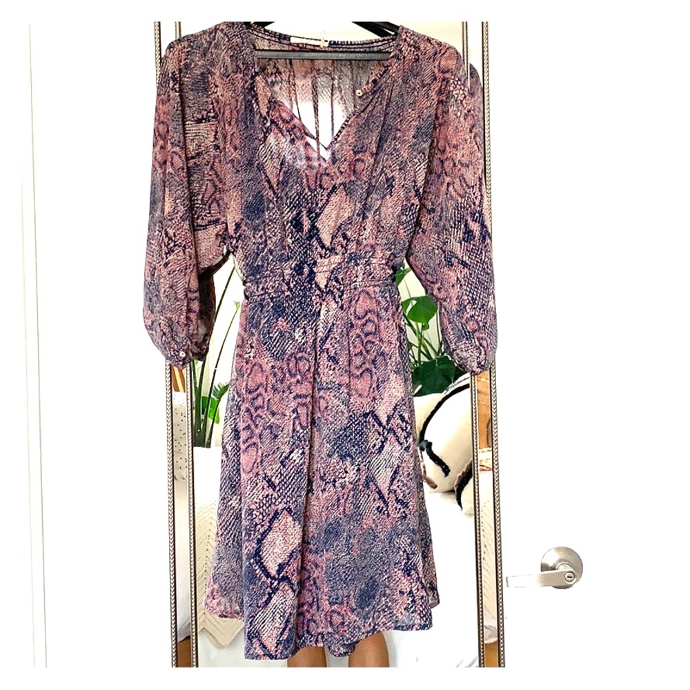 Anthropologie Tie Waist dress